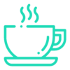 Coffee Icon with Steam